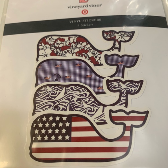 Vineyard Vines for Target Vinyl Stickers Lg & Sm - Picture 3 of 3